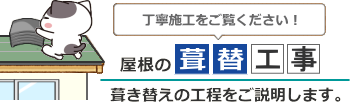 屋根葺き替え工事